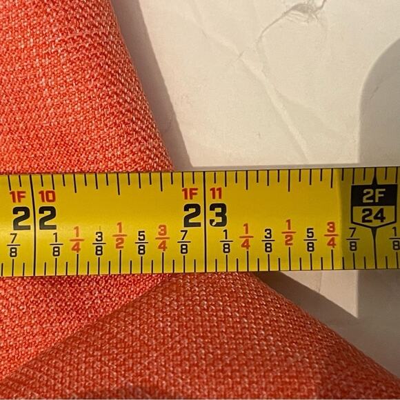 John Meyer Coral Orange Ruffled Collar Party Event Occasion Jacket NWT Size 18 - Picture 12 of 14